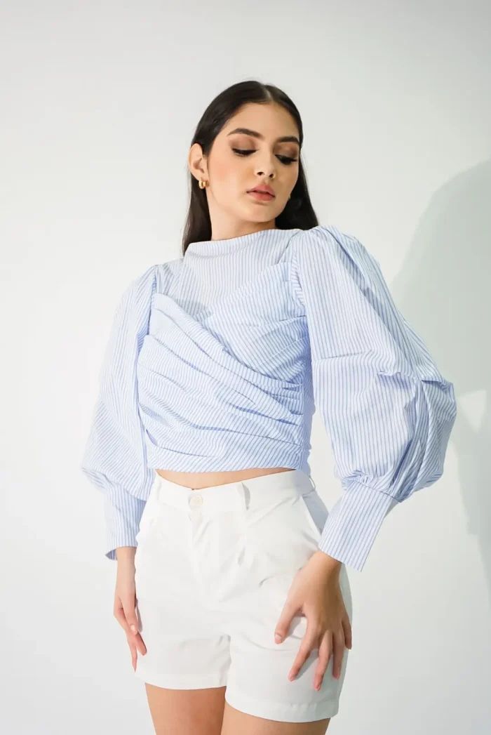 Camisa Rayas Azules (1)
