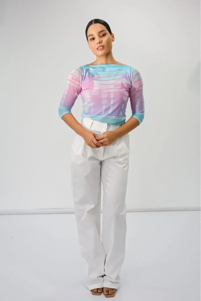 Pantalon Blanco Pliegues (2)