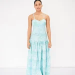 Vestido Globo Azul (1)