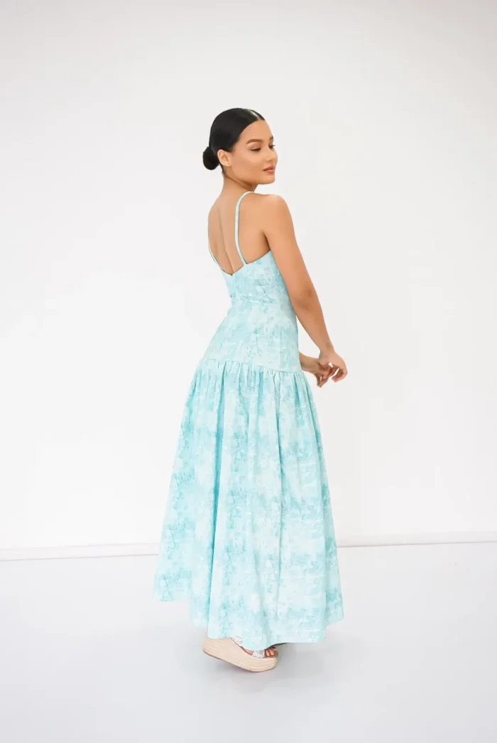 Vestido Globo Azul (2)